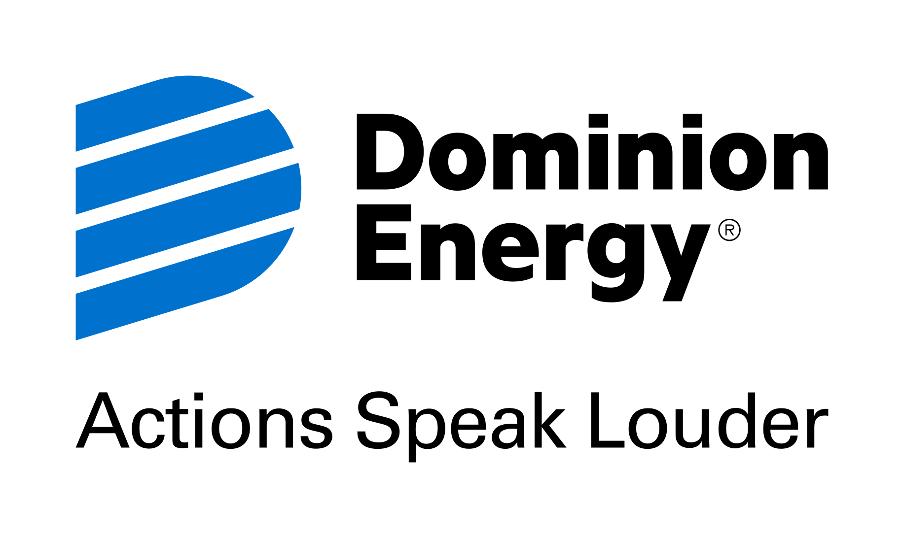 Dominion Energy Logo with Tagline 2 Color RGB